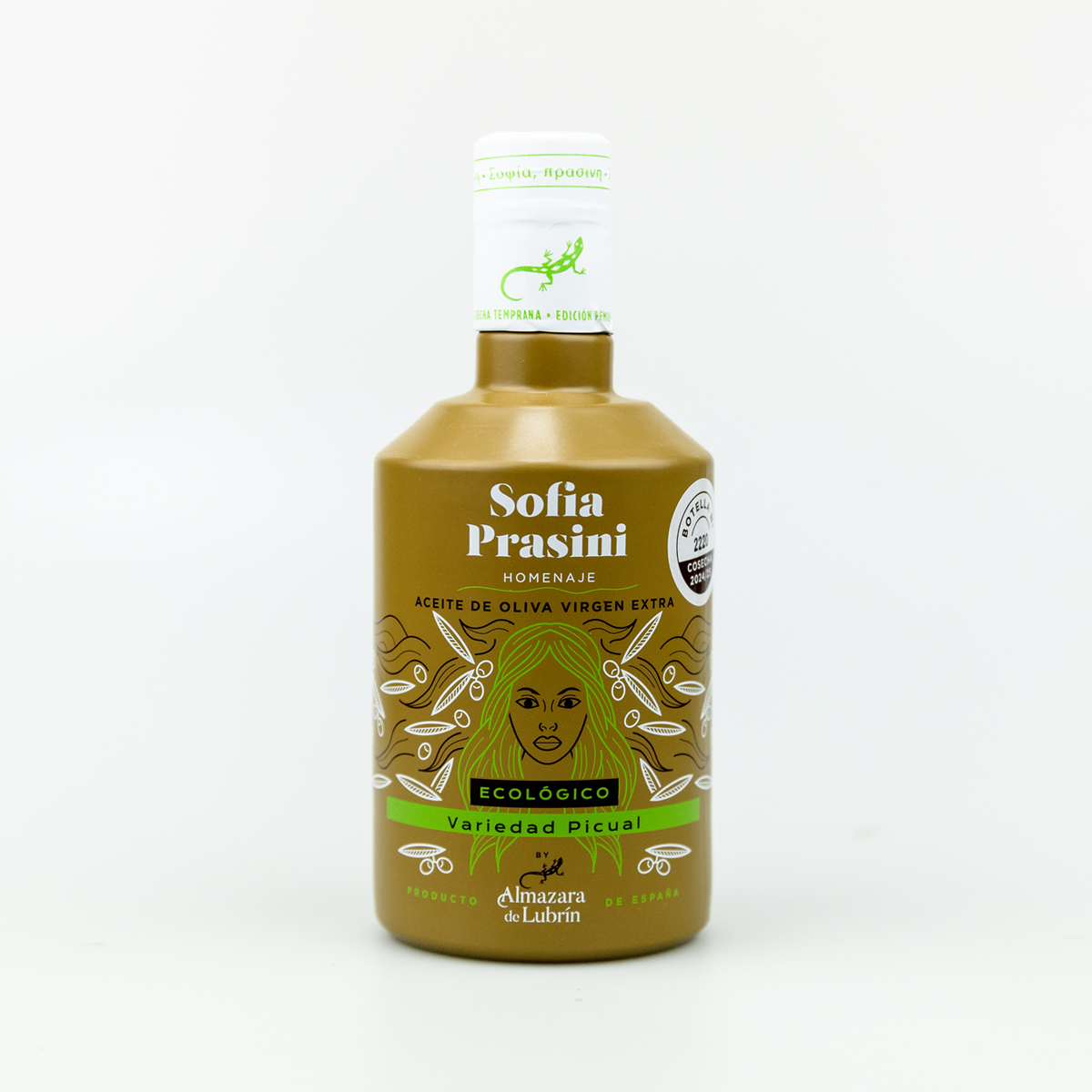 Aceite Sofía Prasini. Ecológico Picual. 500 ml.